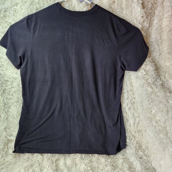 Adidas Black Go-To Performance Tee 3X  Polyester & Cotton Blend - Picture 2 of 4